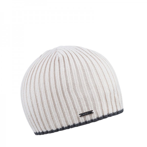 Zimní pánská jednoduchá čepice s kontrastním lemem, MAREK