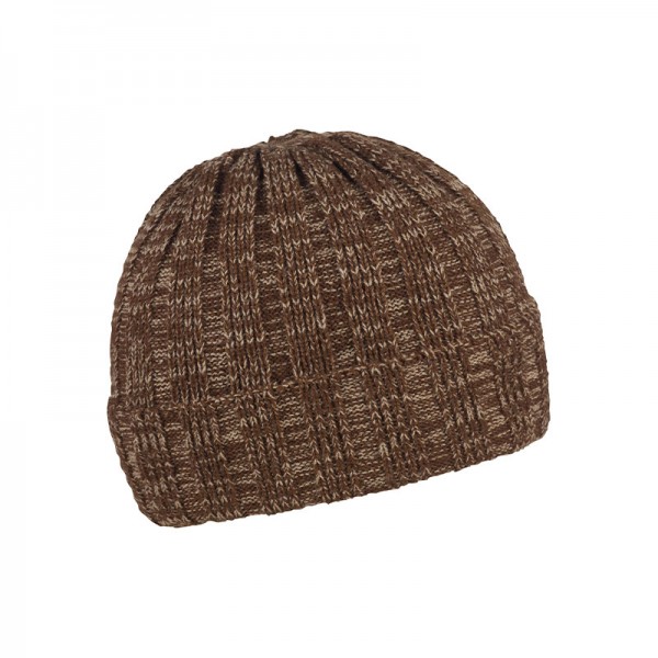 Zimní pánská čepice s decentním vzorek, KAMIL