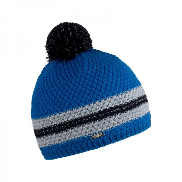 Zimní dětská čepice s reflexním proužkem, VLASTA