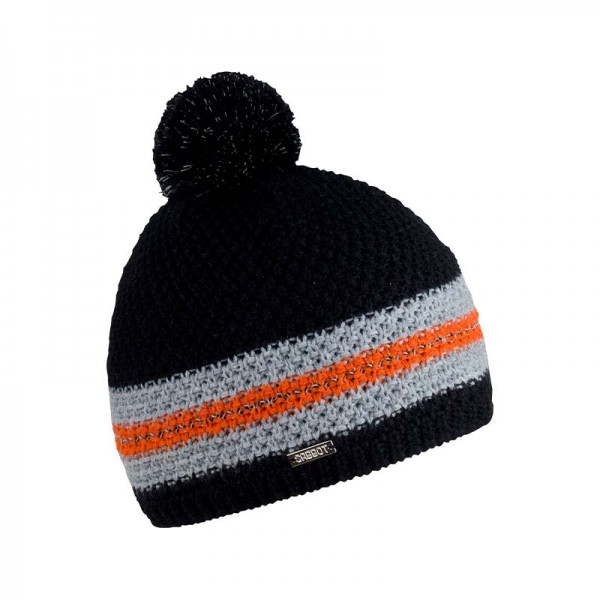 Zimní dětská čepice s reflexním proužkem, VLASTA