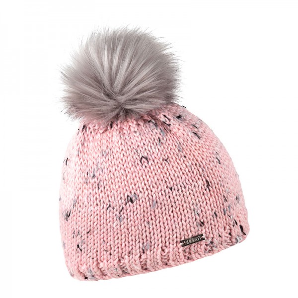 Zimní čepice s výraznou kožešinovou bambulí, CILKA