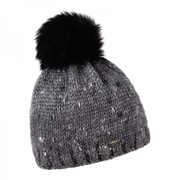 Zimní čepice s výraznou kožešinovou bambulí, CILKA